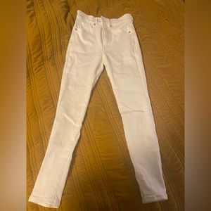 Sz 00s express white skinny jeans